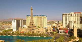 In Las Vegas gibt es zahlreiche Themenhotels wie z.B. das Hotel Paris Las Vegas.