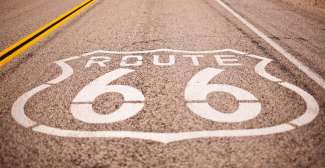 Die Route 66 gehört zu den berühmtesten Straßen der USA.