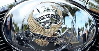 'Live to Ride, Ride to Live' - Harley Davidson