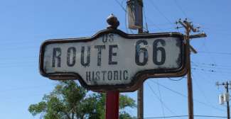 Die Route 66 führt unter anderem auch durch das Dorf Seligman.