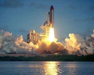Lancering Space Shuttle Atlantis