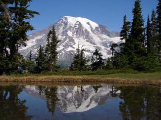 Im Staat Washington liegt der Mount Rainier National Park.