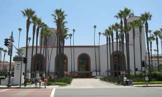 Der historische Bahnhof in Downtown LA.