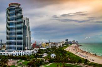 Der Miami Beach gehört zu den berühmtesten Stränden der Welt.