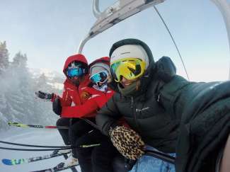 Aufgrund der unterschiedlichen Pisten, ist das Skigebiet in Banff auch für Familien geeignet.