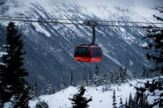 Das Skigebiet in Whistler mit seinen exzellenten Pisten ist sehr beliebt.