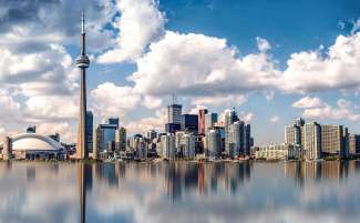 Die Metropole Toronto ist die Hauptstadt von Ontario, Kanada.