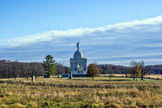 Besuch Gettysburg, Pennsylvania.