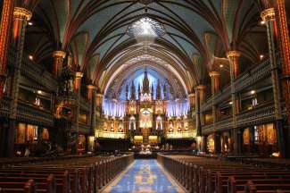 Eine beeindruckende Kathedrale, die Sie besuchen sollten, wenn Sie in Montreal sind.