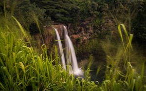 Wailua Falls im Wailua River State Park Kauai