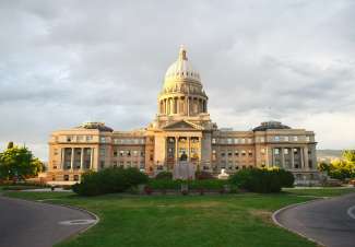 Das Idaho State Capitol befinden sich in der Innenstadt von Boise.