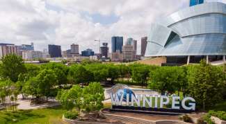 Winnipeg ist eine abwechslungsreiche attraktive Stadt.