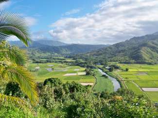 Kauai bietet eine atemberaubende Landschaft