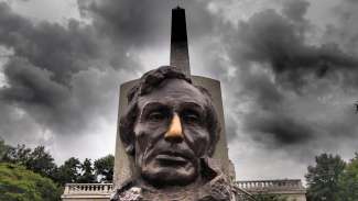 Das Grab von Abraham Lincoln