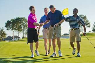 Nutzen Sie die Gelegenheit und frönen Sie Ihrer Leidenschaft auf einem der vielen Golfplätze.