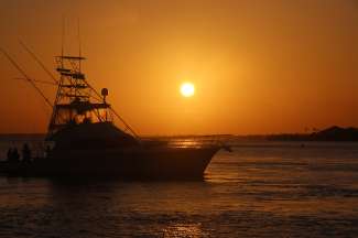 Malerische Sonnenuntergänge erwarten Sie an der Golfküste.