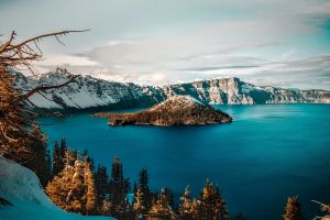 Crater Lake in Oregon