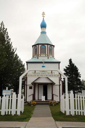 Russische Kirche in Kenai, Alaska