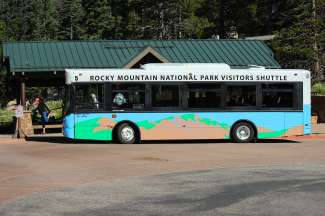 Der Estes Park befindet sich in der Nähe des östlichen Eingangs zum Rocky Mountain National Park.