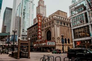 Abwechslungsreiche Fassaden in Downtown Chicago