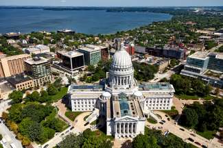 Das Wisconsin State Capitol ist das Herzstück von Madison.
